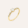 Anello Fantasia Diamade Glam Oro Giallo Diamante Lab-Grown
