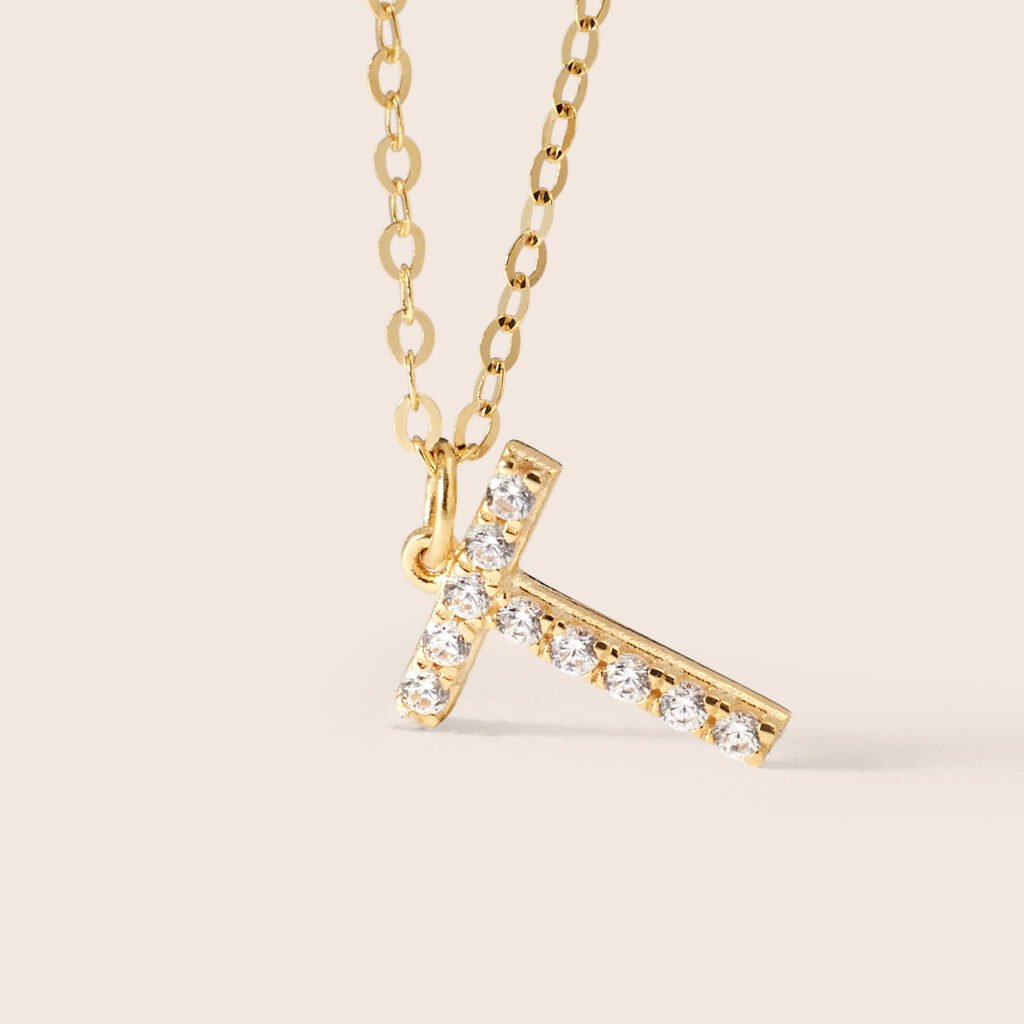 Collana Claire Oro Giallo Cubic Zirconia - Collane Donna | Stroili