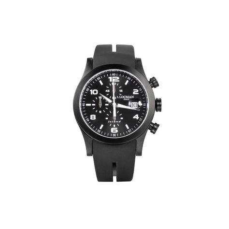 Orologio Al Quarzo Locman Island 0618k01s-bkbkwhsk - Orologi con Datario Uomo | Stroili