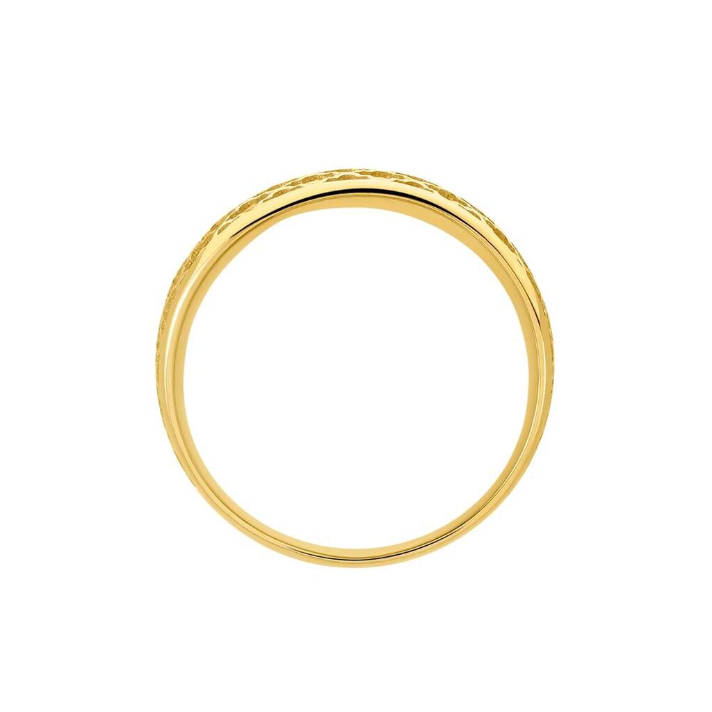 Anello Fascia Golden Lover Oro Bicolore - Anelli a Fascia Larga Donna | Stroili