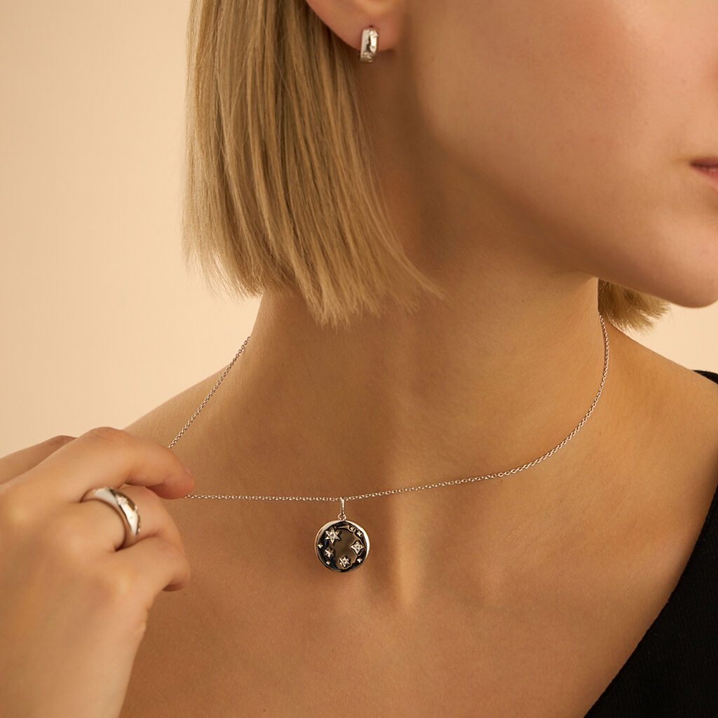 Collana Silver Collection Argento Rodiato Cubic Zirconia - Collane Donna | Stroili