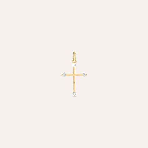 Pendente Holy Oro Giallo Cubic Zirconia - Ciondoli Donna | Stroili