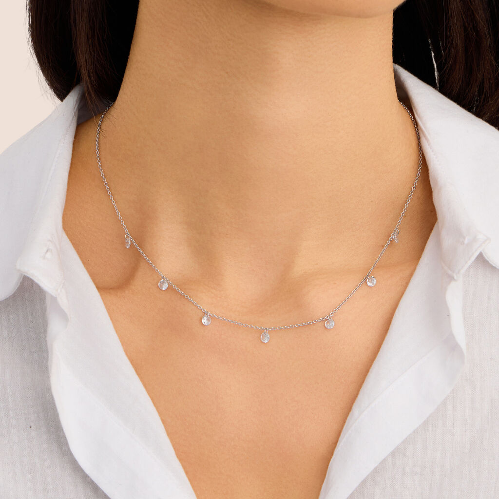 Bracciale Silver Elegance Argento Rodiato Cubic Zirconia