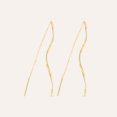 Orecchini Pendenti Beverly Oro Giallo - Orecchini Pendenti Donna | Stroili