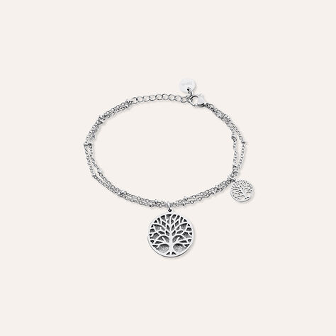 Bracciale Lady Shine Acciaio - Bracciali con Incisione Donna | Stroili
