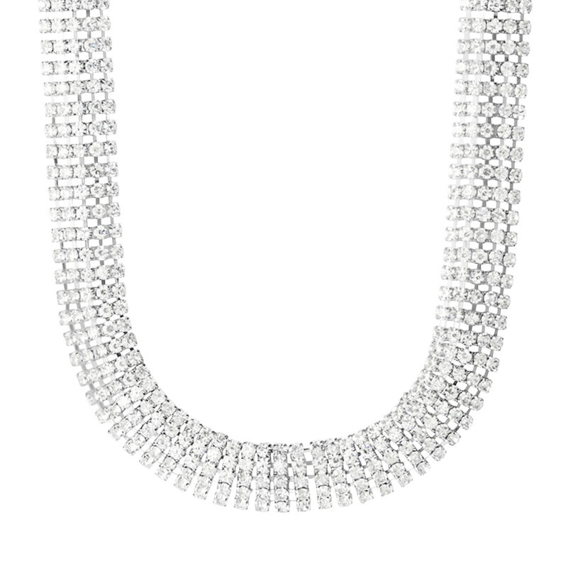 Collana Tennis Romantic Shine Metallo Cristallo - Collane Tennis Donna | Stroili