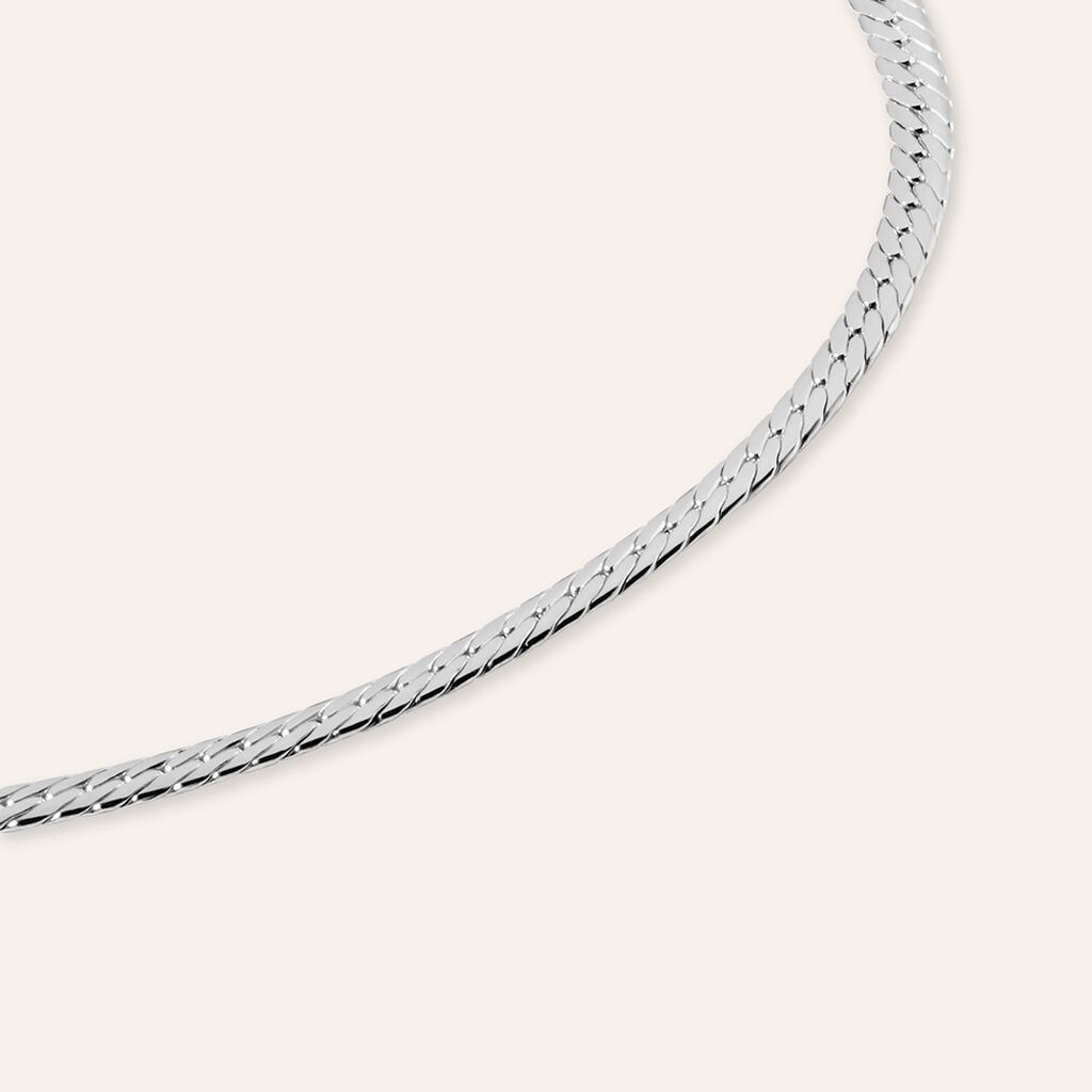 Bracciale Catena Colette Oro Bianco