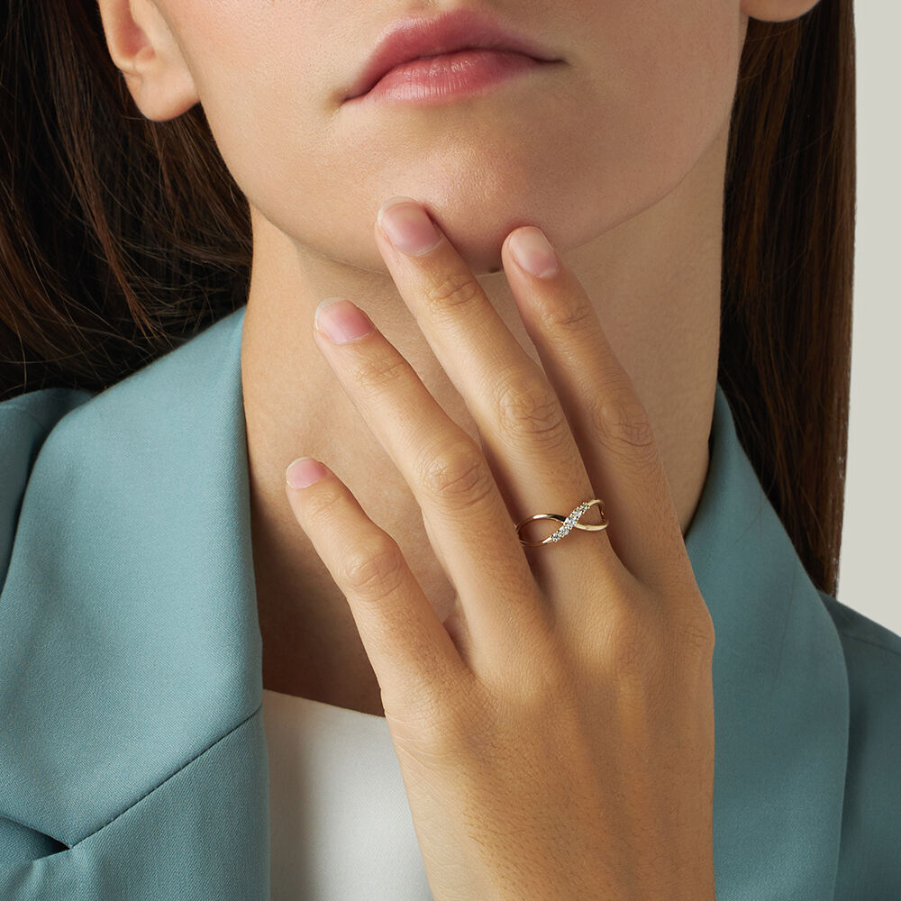Anello infinito stroili new arrivals oro