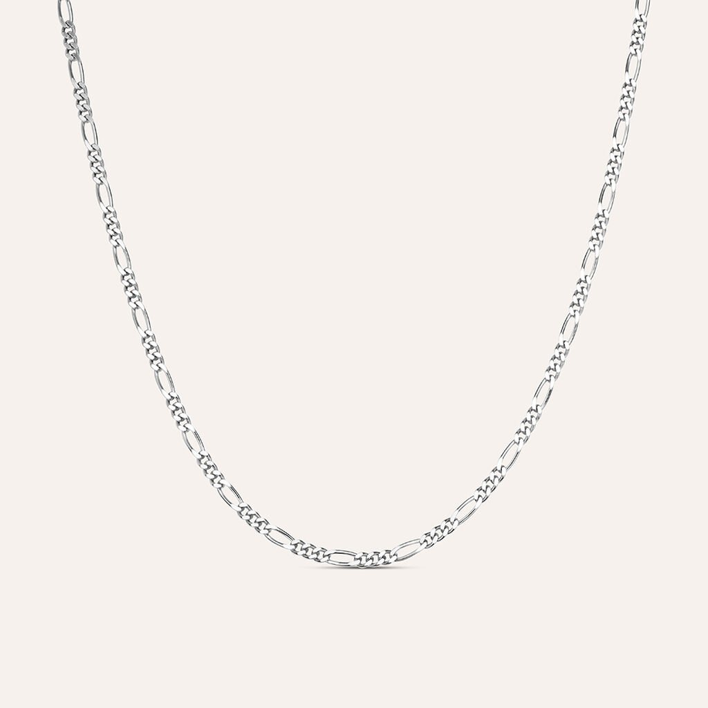 Catena Gentleman Argento Rodiato