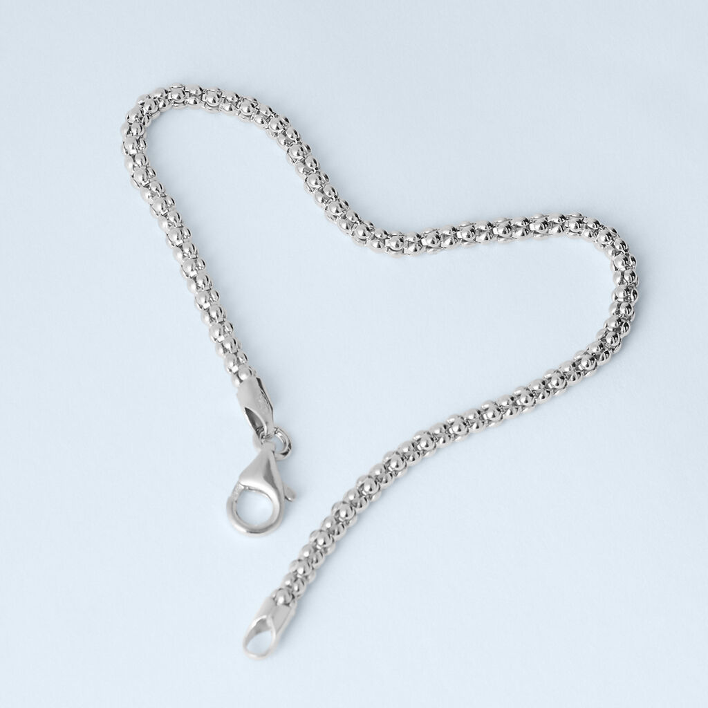 Bracciale Catena Silver Collection Argento Rodiato