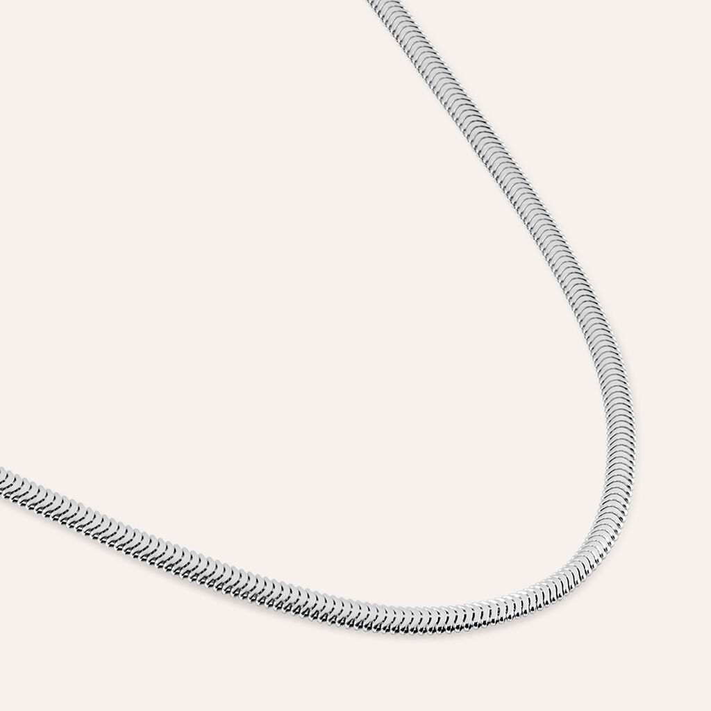 Catena Gentleman Argento Rodiato