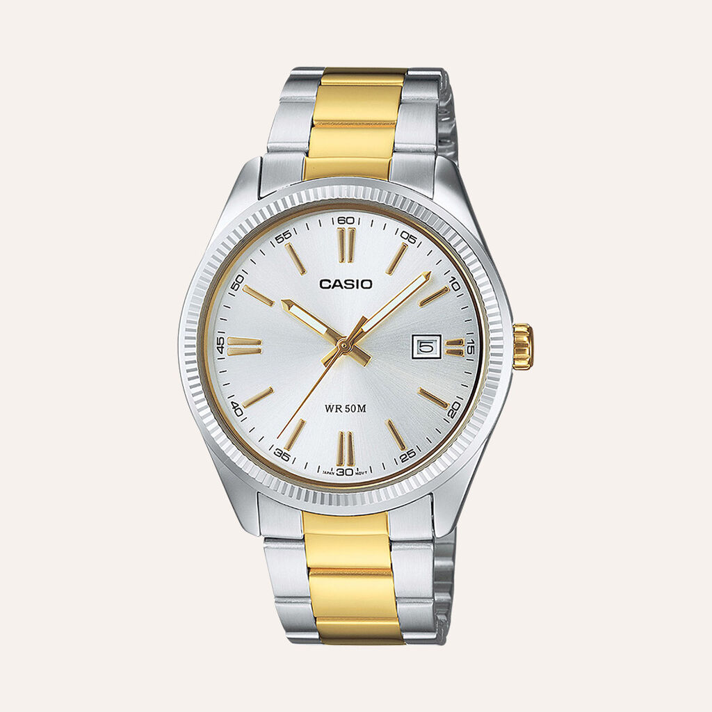 Orologio Al Quarzo Casio Collection Mtp-1302psg-7avef