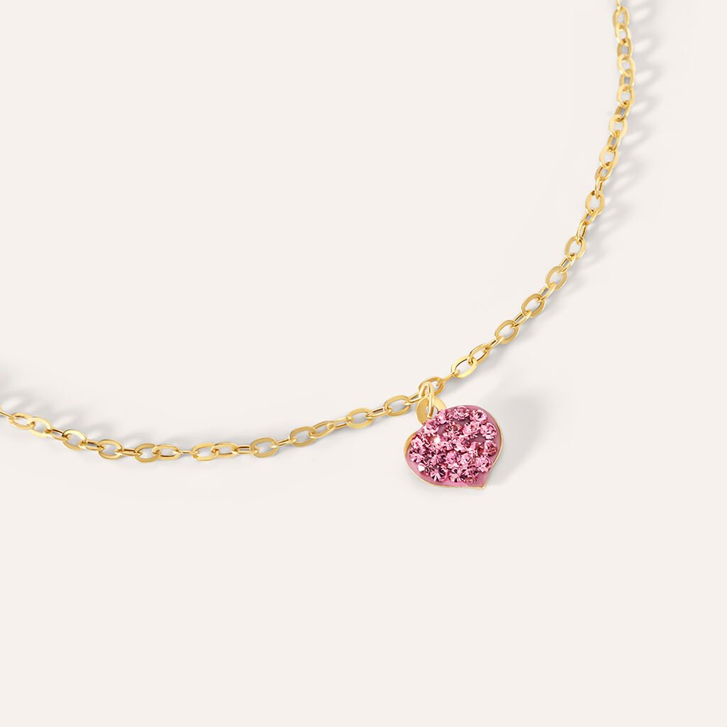Bracciale Mon Petit Oro Giallo Cristallo - Bracciali Love Bambino | Stroili