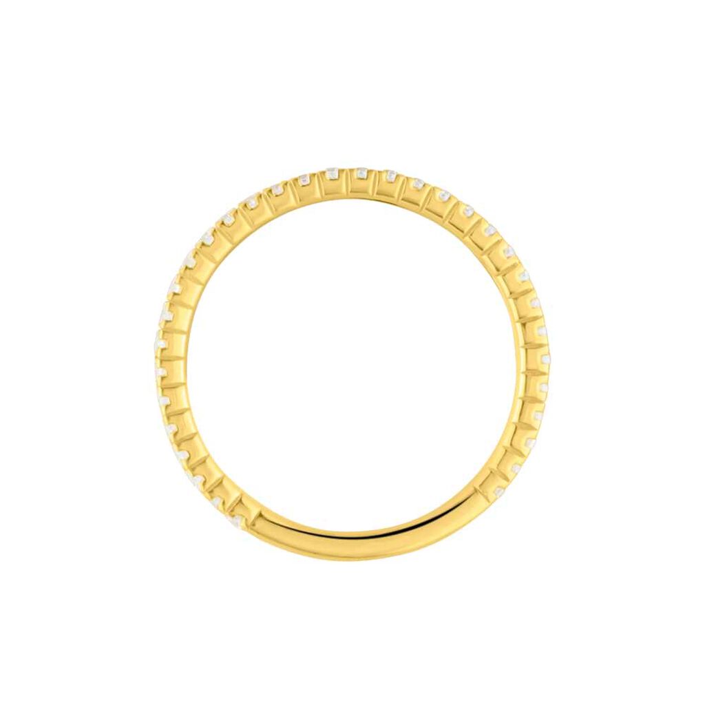 Anello Eternity Claire Oro Giallo Cubic Zirconia - Anelli Eternity Donna | Stroili