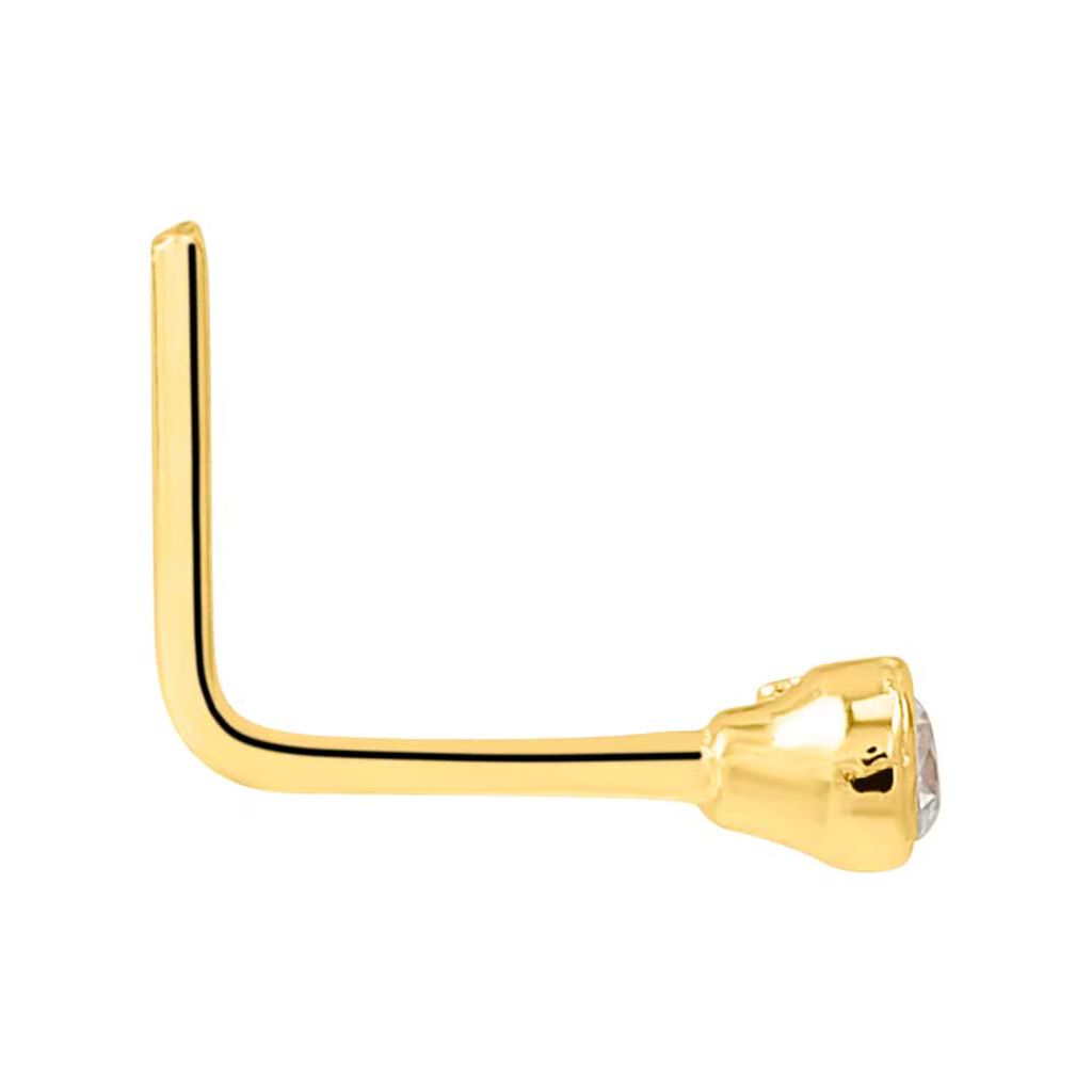 Piercing Naso Bon Ton Oro Giallo Cubic Zirconia - Piercing Naso Donna | Stroili
