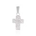 Pendente Holy Oro Bianco Cristallo - Ciondoli Donna | Stroili