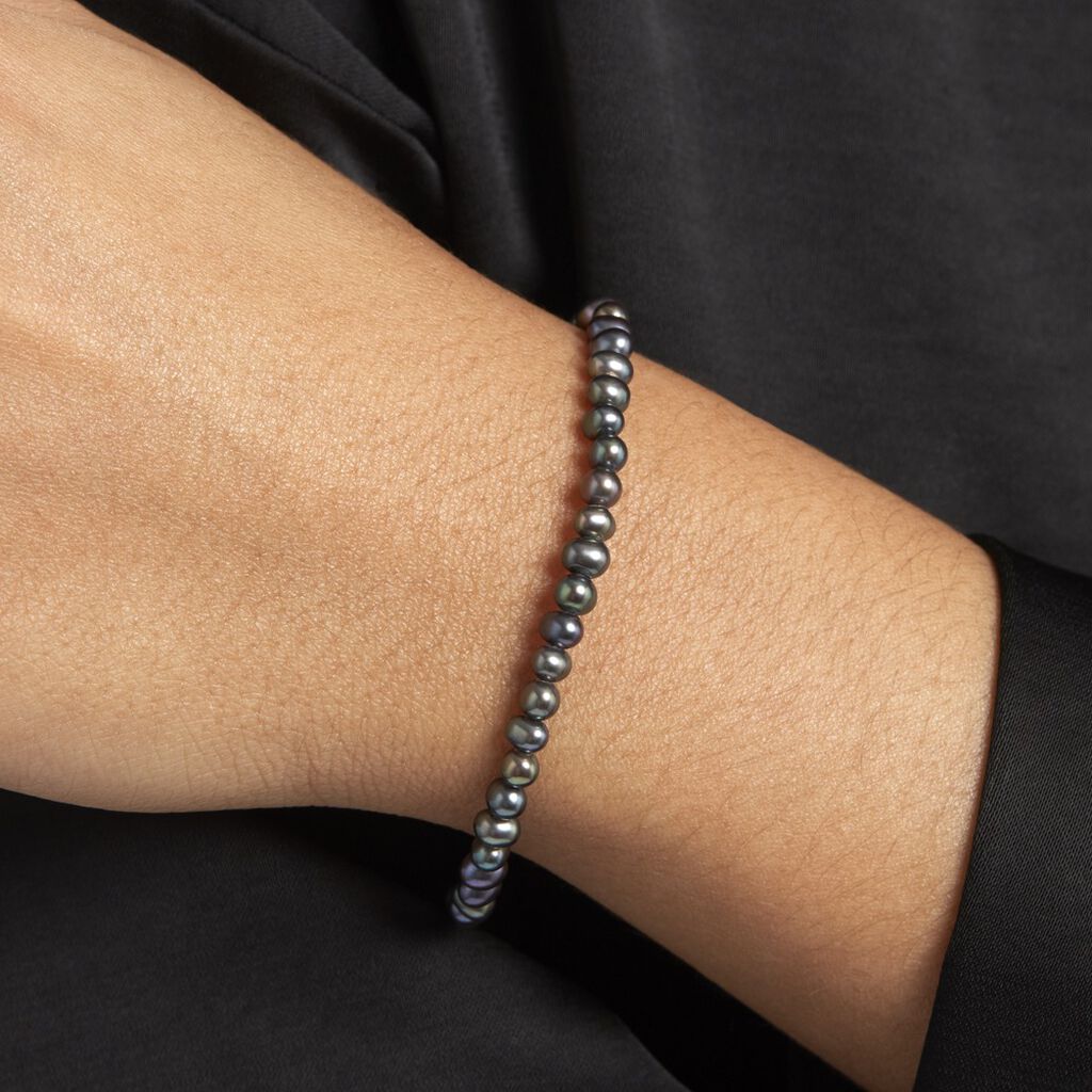 Bracciale Gabrielle Oro Giallo Perla D'Acqua Dolce