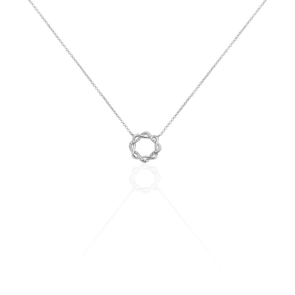 Collana Silver Shine Argento Rodiato Cubic Zirconia - Collane Donna | Stroili