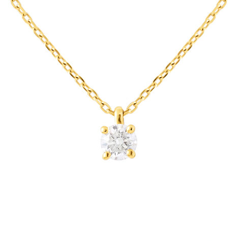 Collana Punto Luce Grace Oro Giallo Diamante - Collane Punto Luce Donna | Stroili