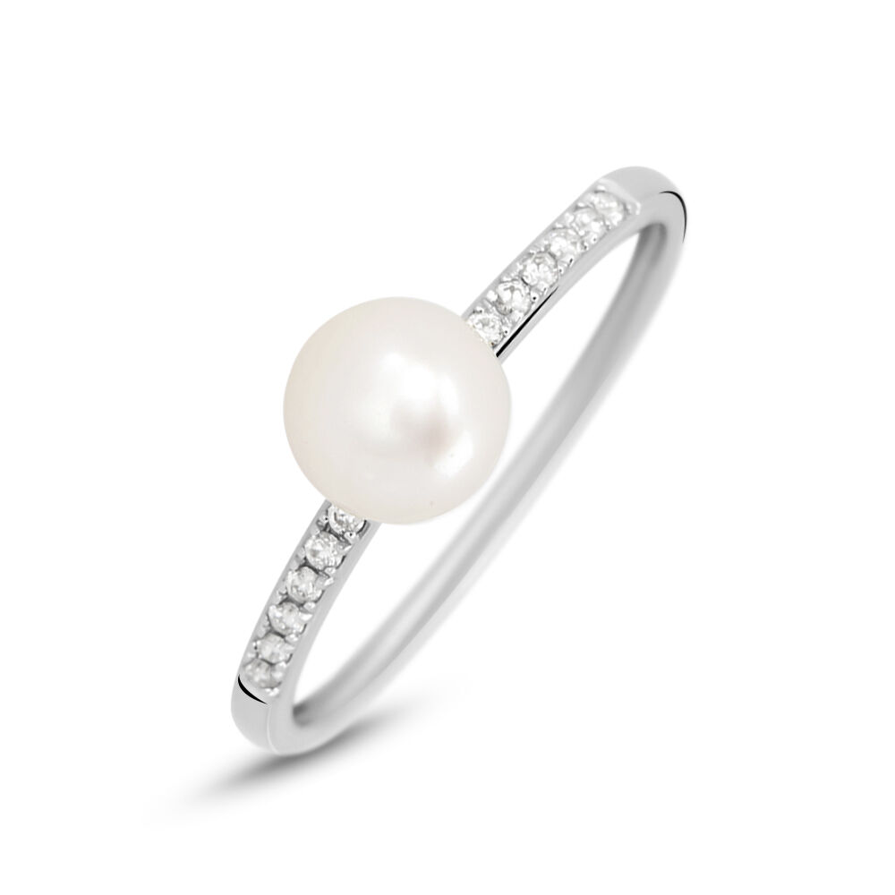 Anello con perla stroili oro hotsell