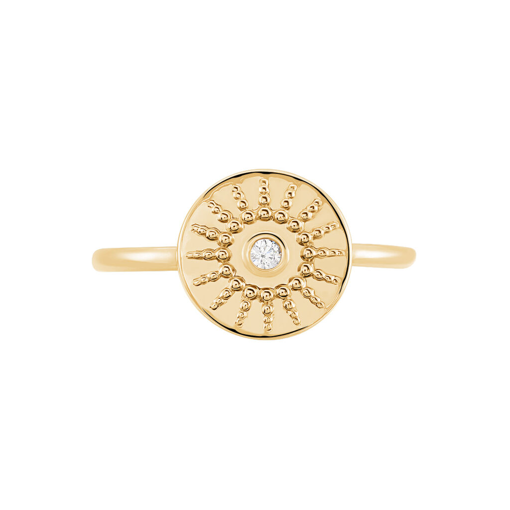 Anello Golden Dream Placcato Oro Giallo Cubic Zirconia - Anelli con Pietre Donna | Stroili
