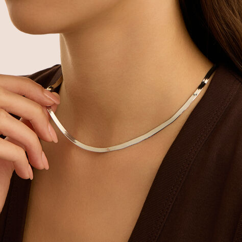 Catena Colette Oro Bianco - Collane Catena Donna | Stroili