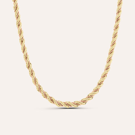 Catena Colette Oro Bicolore - Collane Catena Donna | Stroili