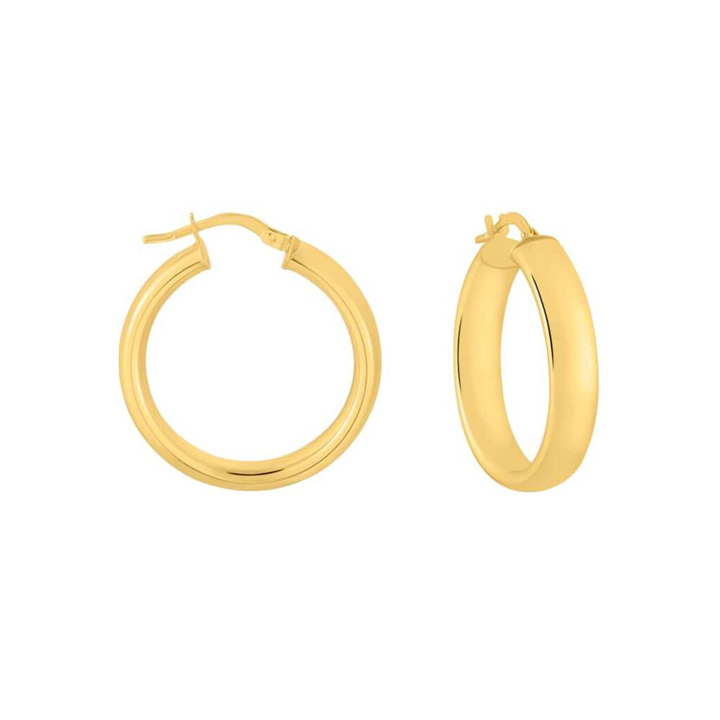 Orecchini A Cerchio Toujours Oro Giallo