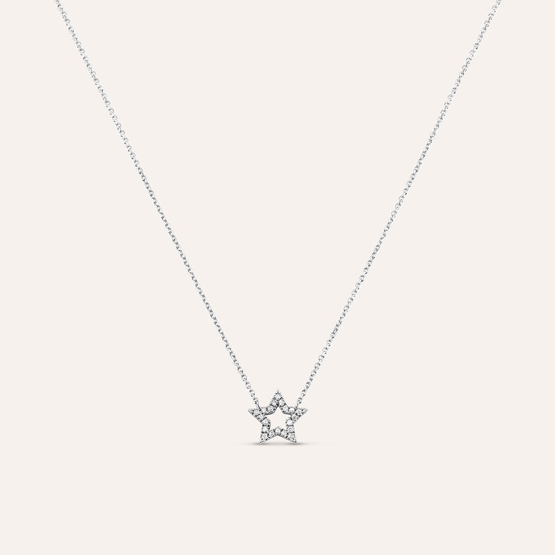 Collana Sophia Oro Bianco Diamante - Collane Donna | Stroili