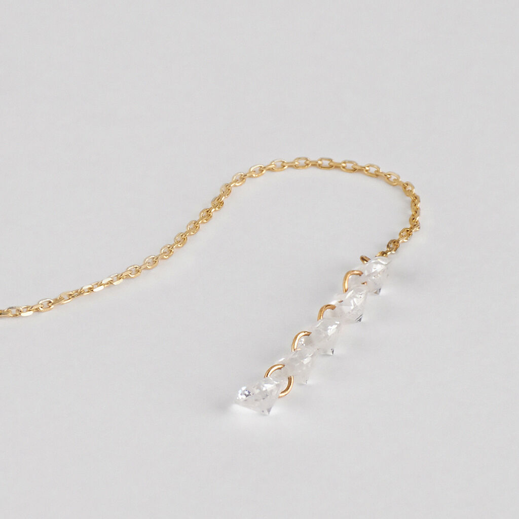 Mono Orecchino Pendente Beverly Oro Giallo Cubic Zirconia - Mono Orecchino Donna | Stroili