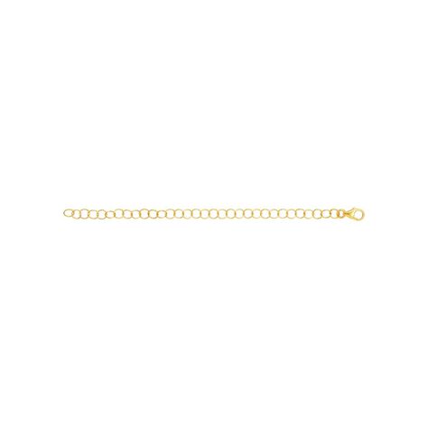 Allungo rolo oro giallo con anello a molla per bracciali e collane 10cm - Gioielli Unisex | Stroili