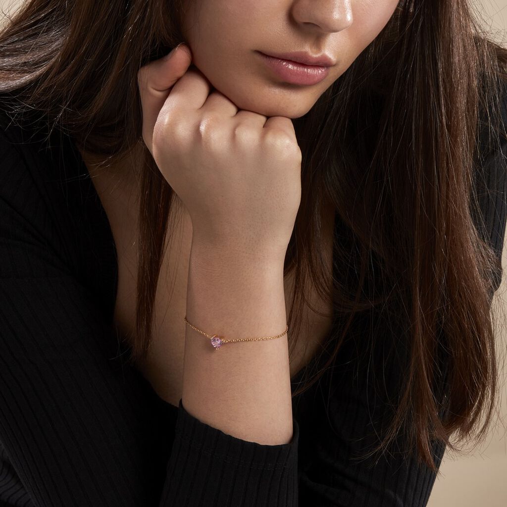 Bracciale Golden Dream Placcato Oro Giallo Cubic Zirconia - Bracciali Amicizia Donna | Stroili