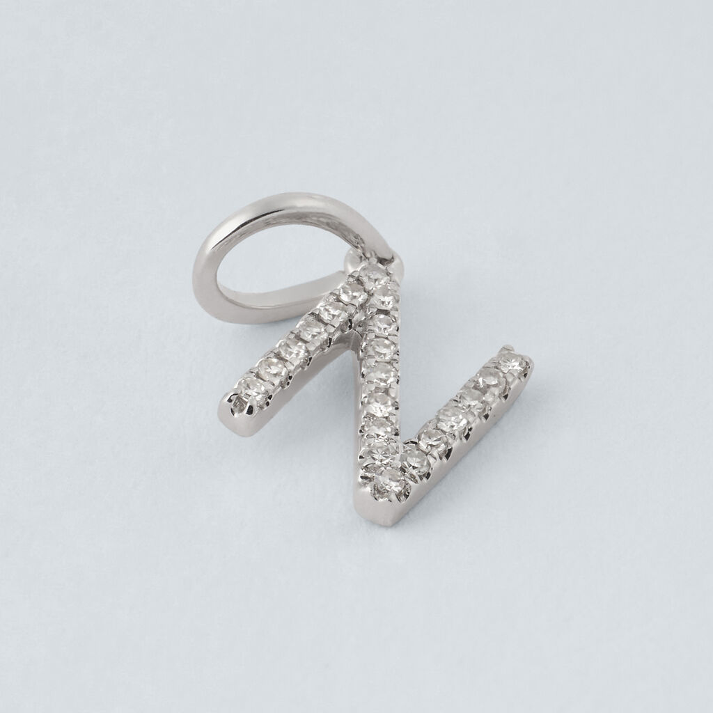 Pendente Sophia Oro Bianco Diamante - Ciondoli Donna | Stroili
