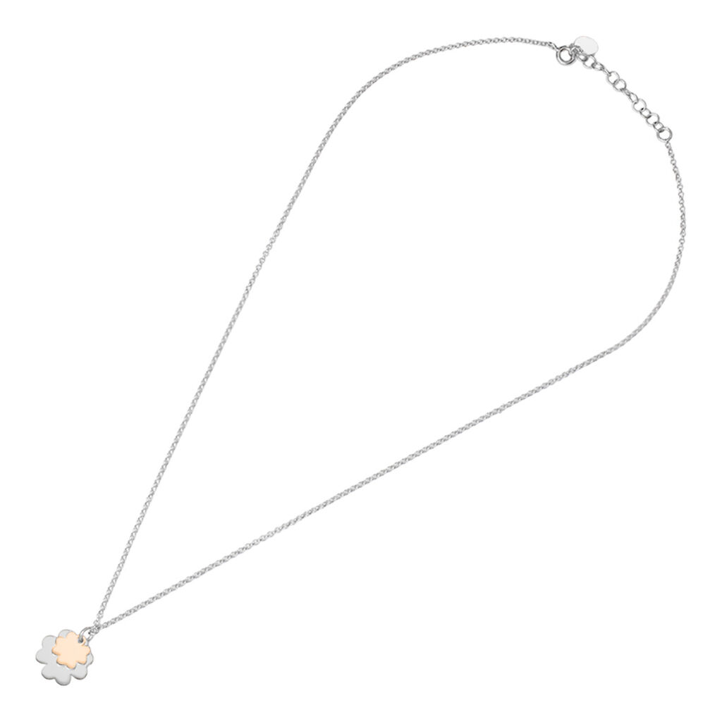 Collana Silver Collection Argento Bicolore Bianco / Rosa - Collane Donna | Stroili