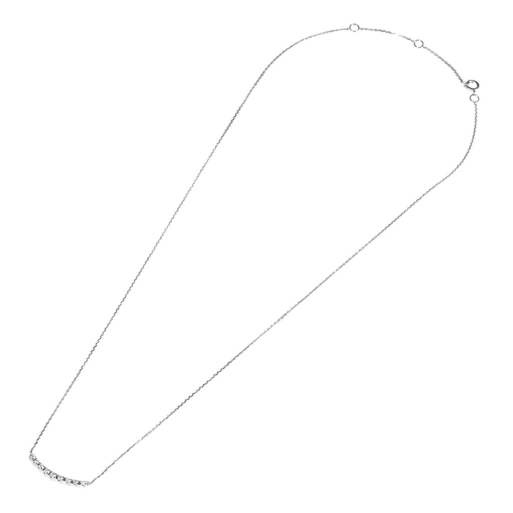 Collana Sophia Oro Bianco Diamante - Collane Donna | Stroili