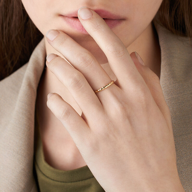 Anello Fantasia Beverly Oro Giallo - Anelli Moderni Donna | Stroili