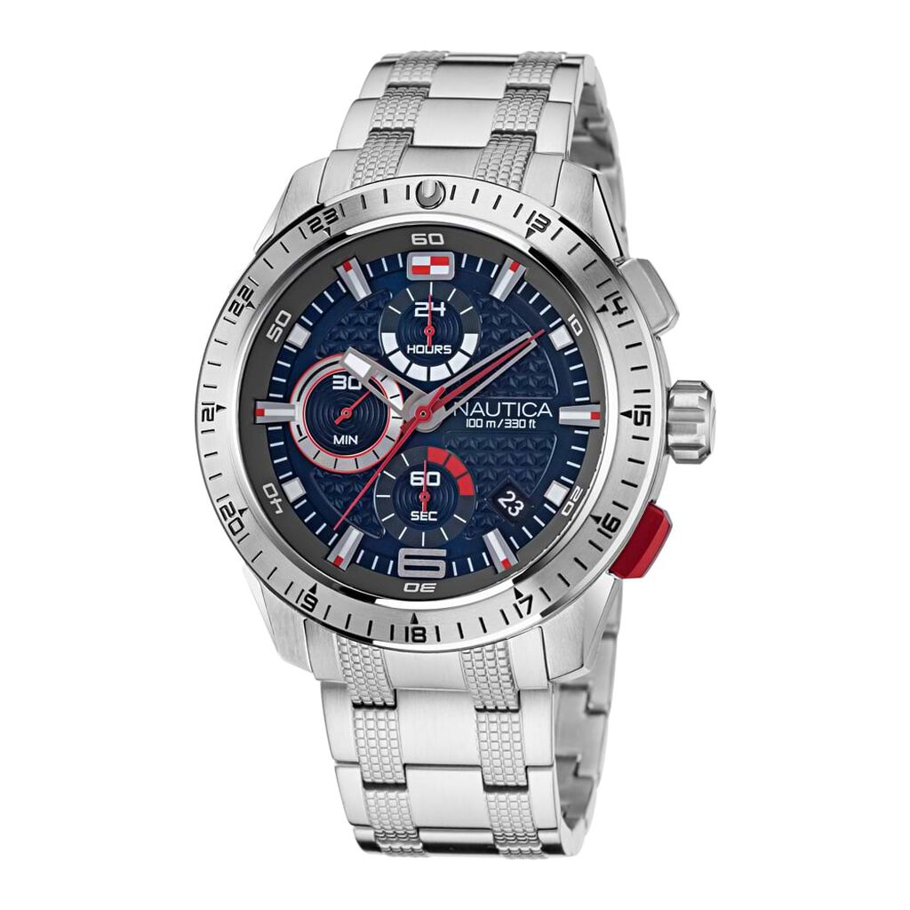 Orologio Al Quarzo Nautica Nst 101 Chrono Napnsf112