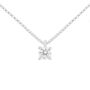 Collana Punto Luce Claire Oro Bianco Cubic Zirconia