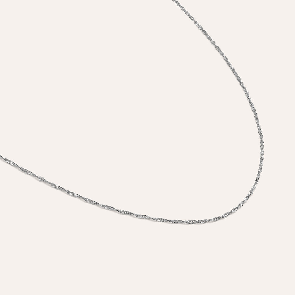 Catenina Silver Collection Argento Rodiato