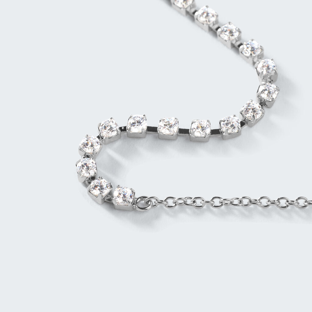 Bracciale Silver Elegance Argento Rodiato Cubic Zirconia - Bracciali Donna | Stroili