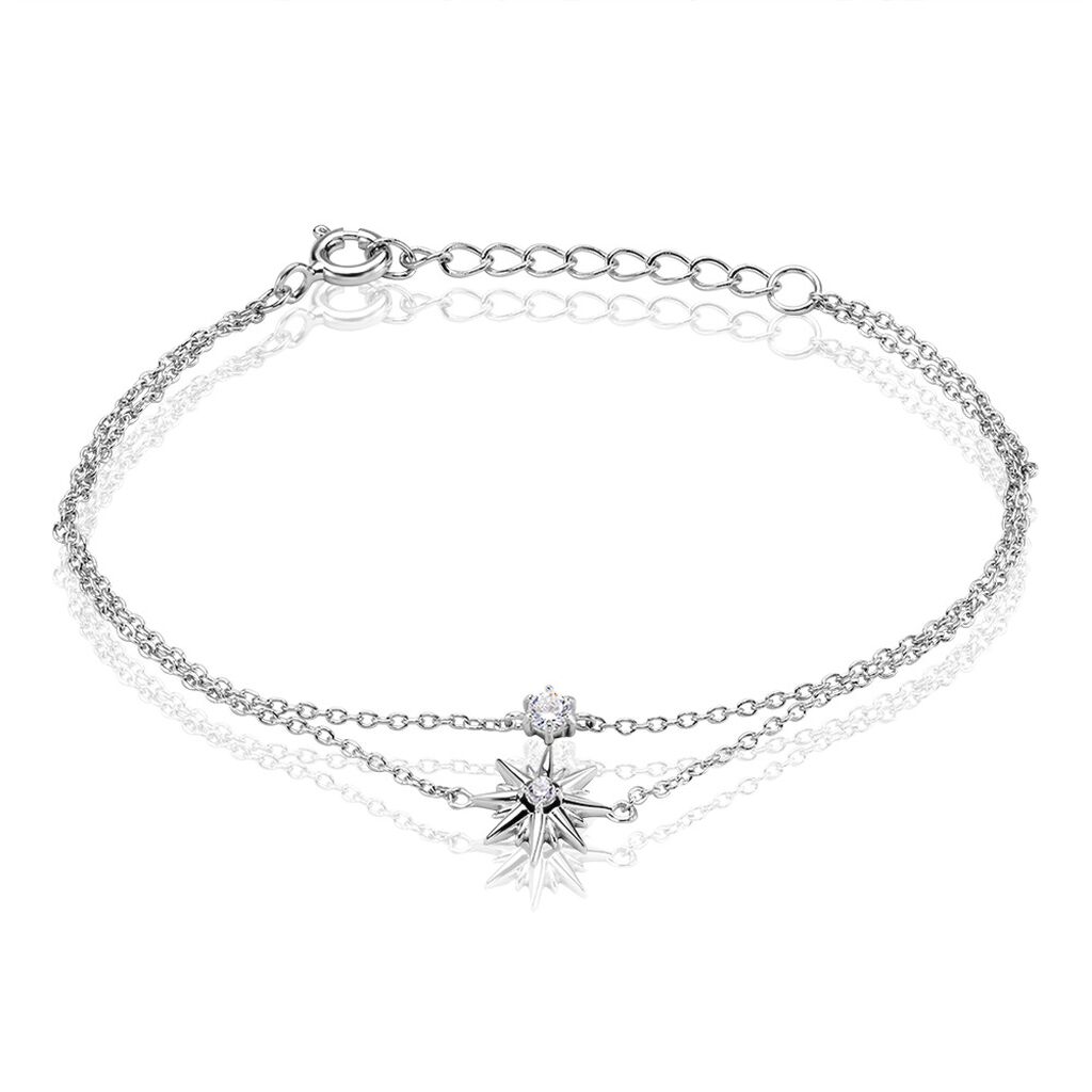 Bracciale Silver Elegance Argento Rodiato Cubic Zirconia