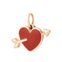 Pendente Love Beats Argento Rosa