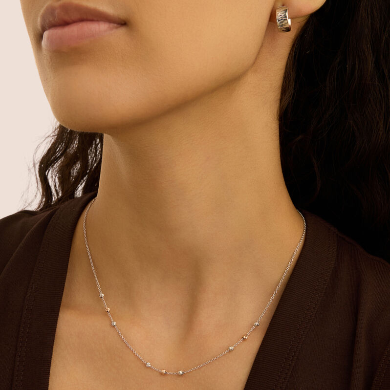 Collana Golden Lover Oro Bicolore - Collane Donna | Stroili