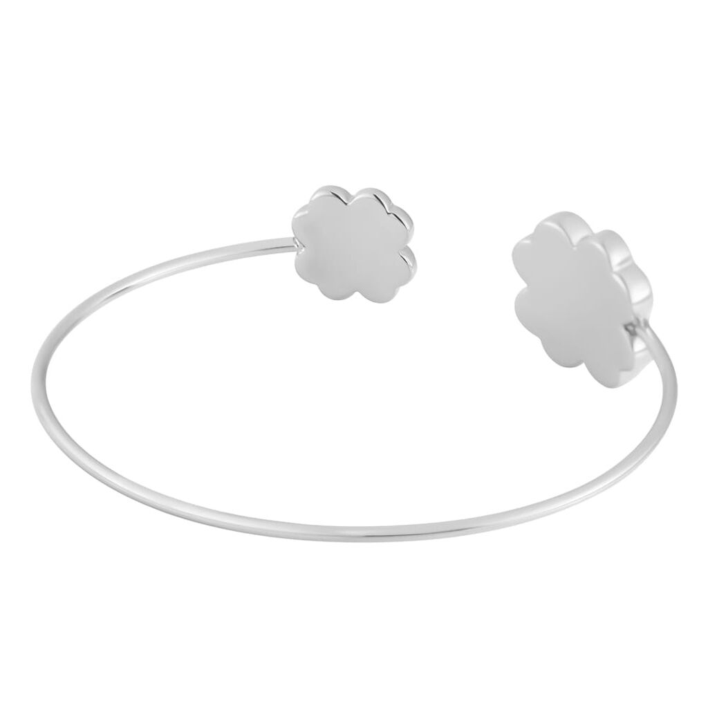Bangle Lady Sweet Acciaio Quadrifoglio - Bracciali Donna | Stroili