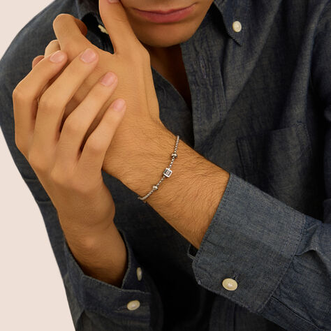 Bead Essential Code Acciaio - Beads Uomo | Stroili