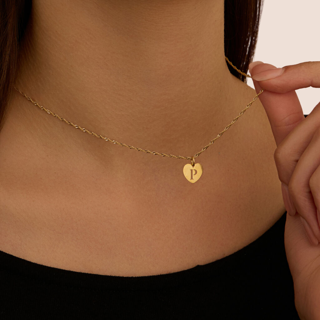 Pendente Poème Oro Giallo