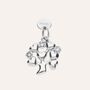 Pendente Love Beats Argento Rodiato Cubic Zirconia