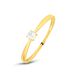 Anello Solitario Claire Oro Giallo Cubic Zirconia - Anelli con Pietre Donna | Stroili
