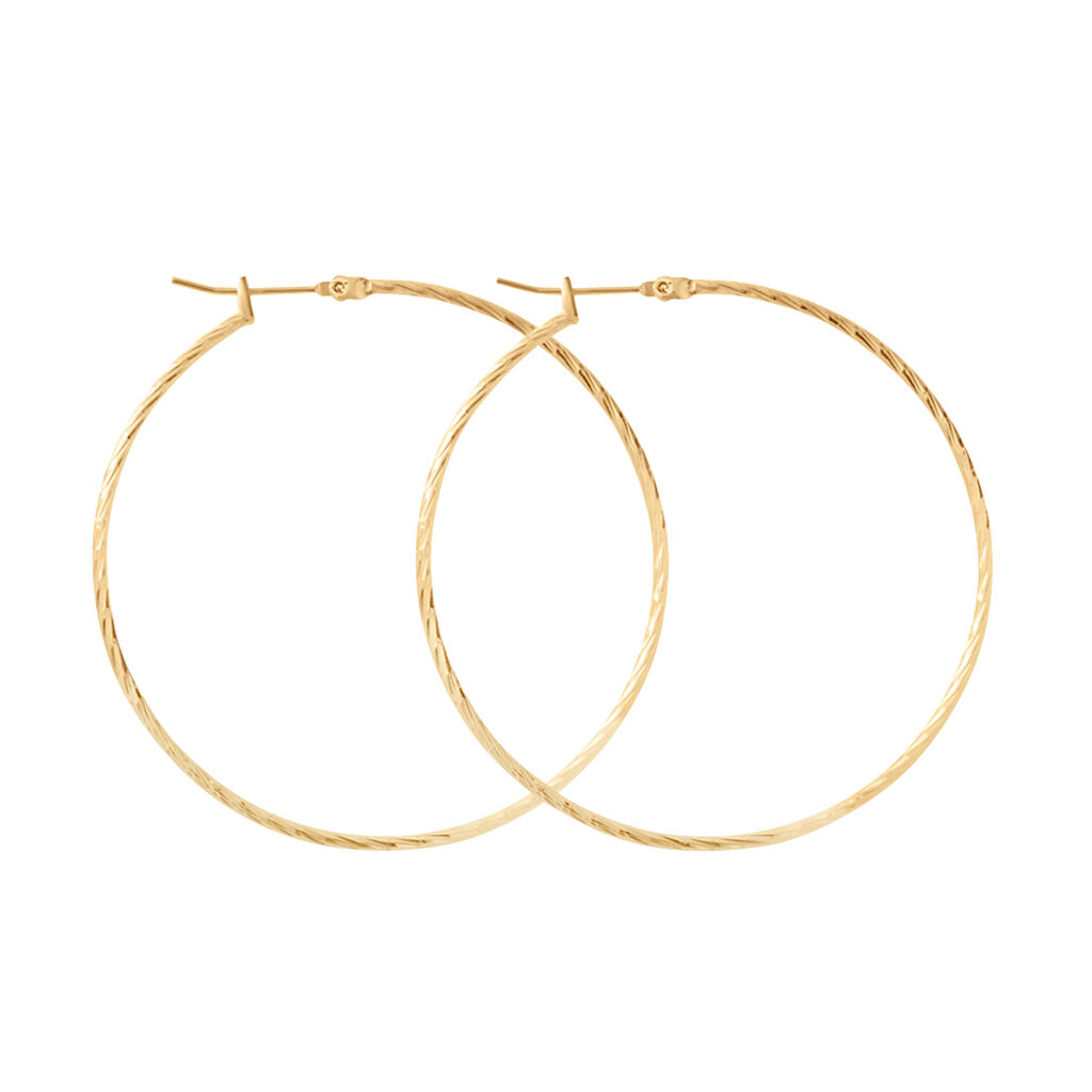 Orecchini A Cerchio Golden Dream Placcato Oro Giallo