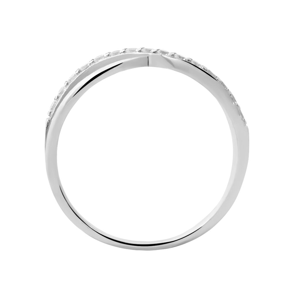 Anello Fantasia Silver Shine Argento Rodiato Cubic Zirconia - Anelli con Pietre Donna | Stroili